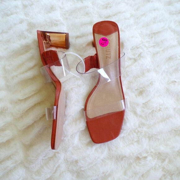 Schutz block heel sandals 8.5 - Picture 2 of 10